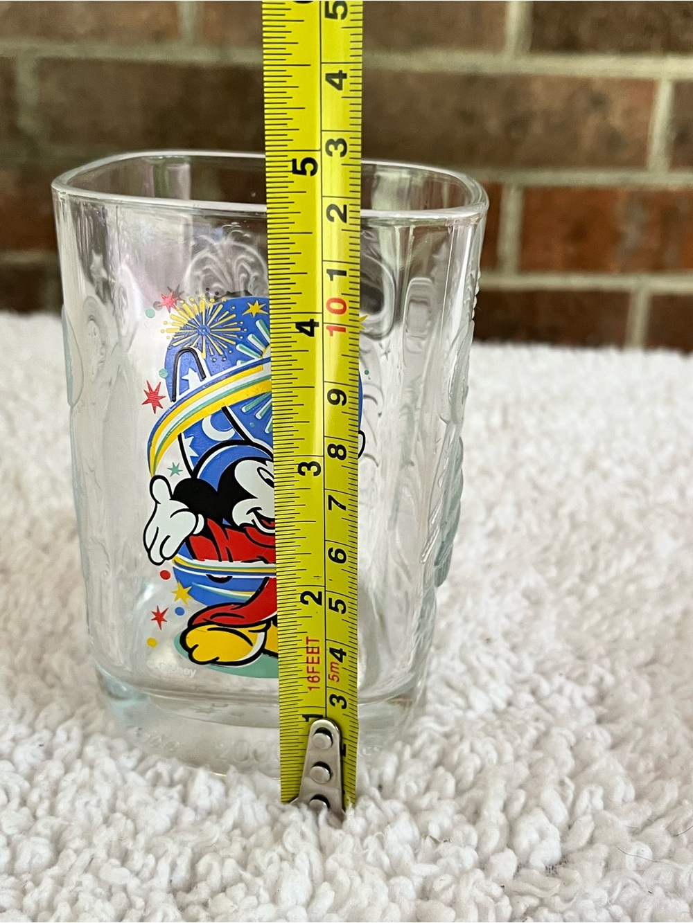 Walt Disney World 2000 Celebration McDonalds Mickey Mouse Commemorative Glass - Picture 11 of 13